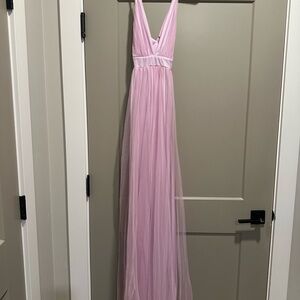 Luxxel Light Pink Maxi Dress